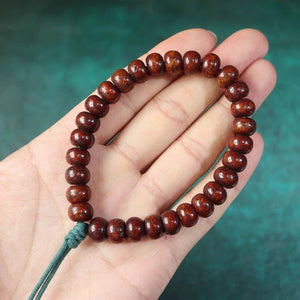 Authentic Antique Tibetan Star Moon Bodhi Seed Mala