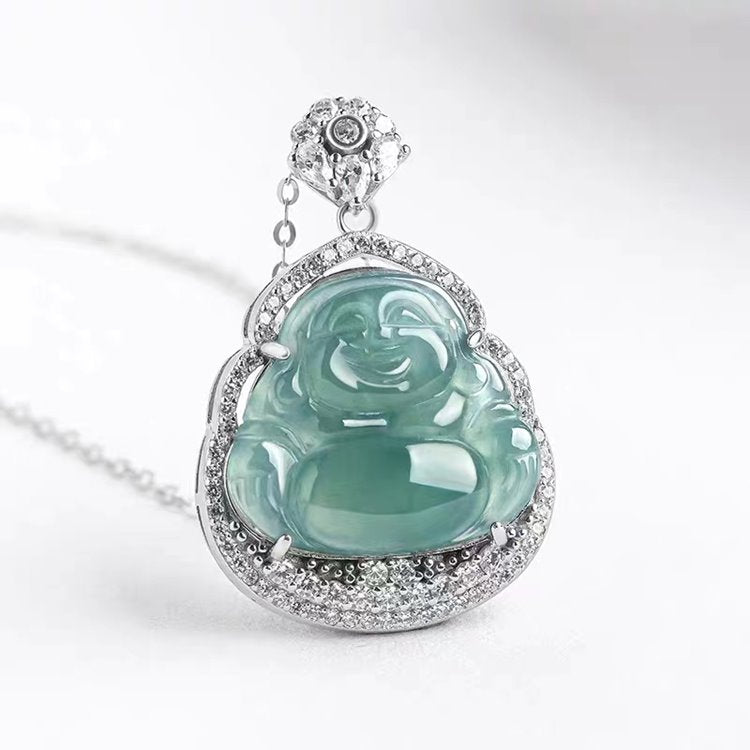 Authentic Jade Buddha Necklace