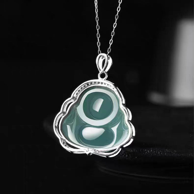 Authentic Jade Buddha Necklace