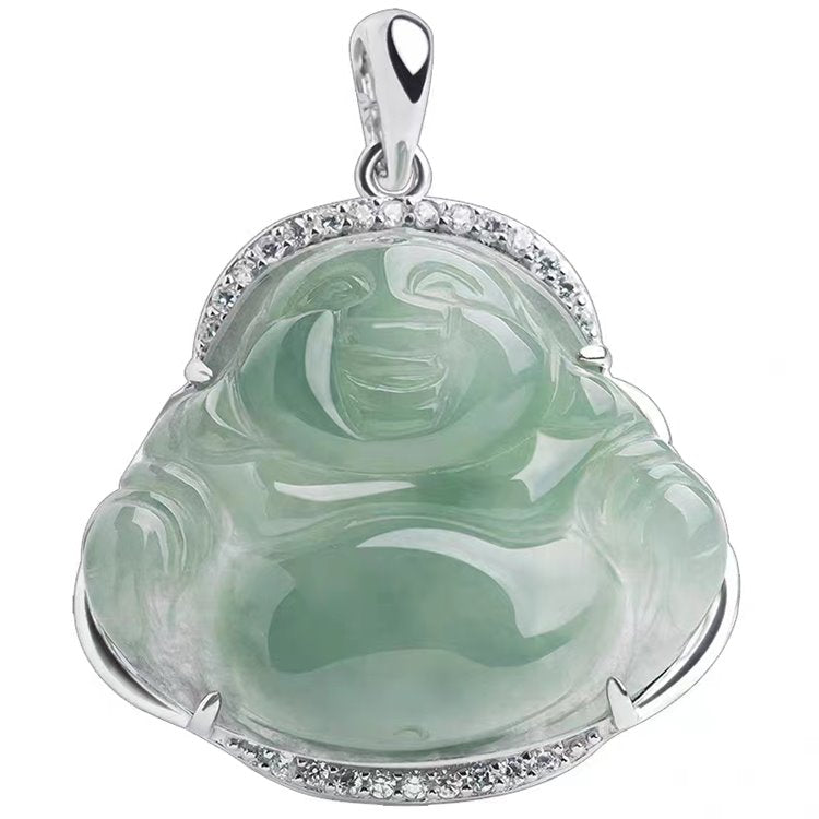 Authentic Jade Buddha Pendant