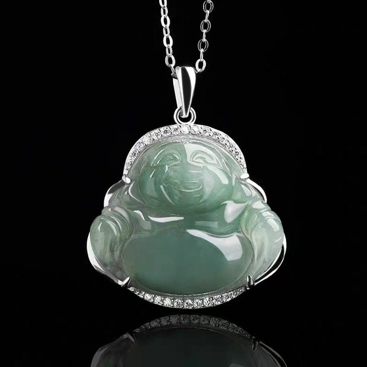 Authentic Jade Buddha Pendant