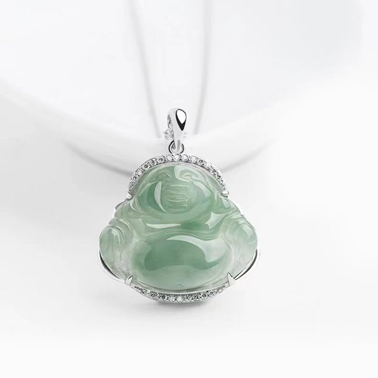 Authentic Jade Buddha Pendant