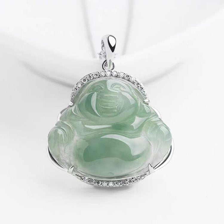 Authentic Jade Buddha Pendant