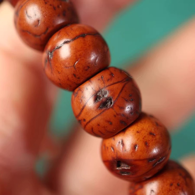 Authentic Antique Tibetan Bodhi Seed Mala