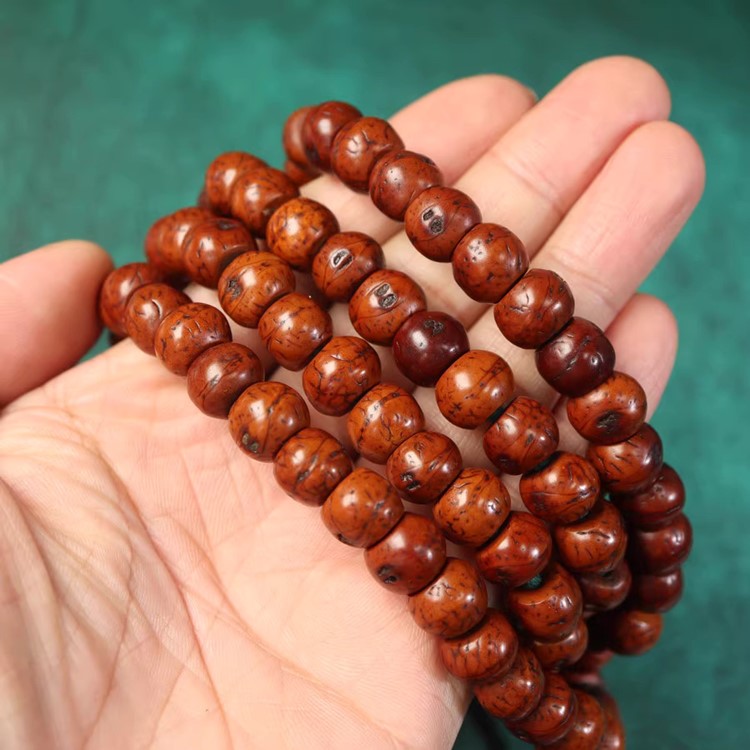 Authentic Antique Tibetan Bodhi Seed Mala