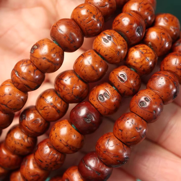 Authentic Antique Tibetan Bodhi Seed Mala