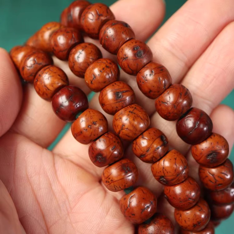 Authentic Antique Tibetan Bodhi Seed Mala