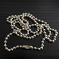 Bead Chain Necklace 4mm