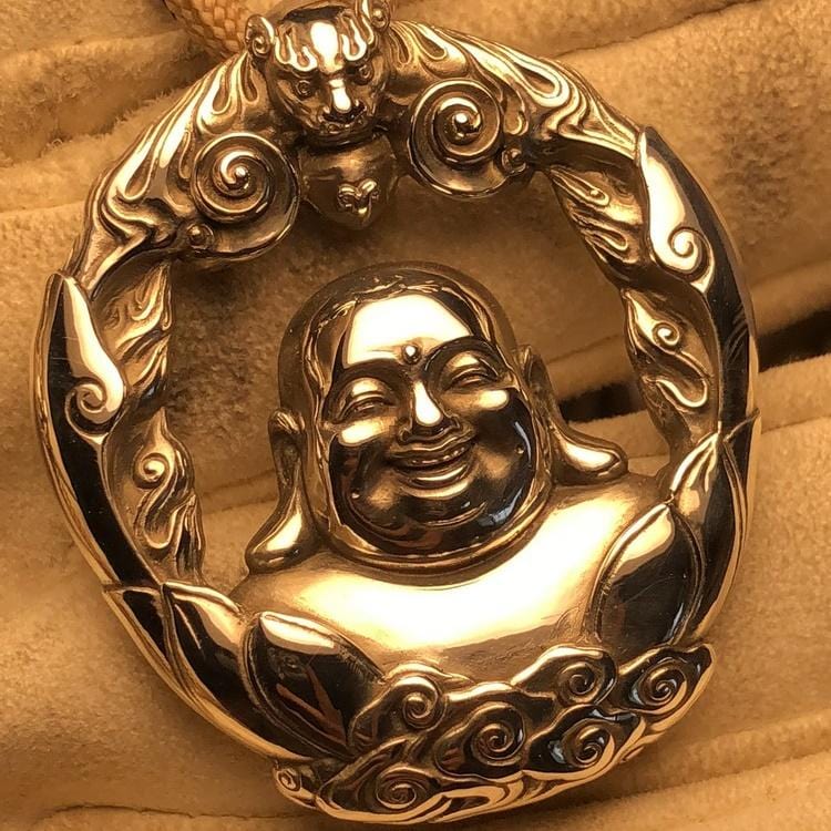 Big Laughing Buddha Pendant