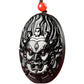 Black Jade Mahakala Pendant