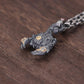 Black Scorpion Guru Dorje Drolo 18k Gold Pendant-Mantrapiece