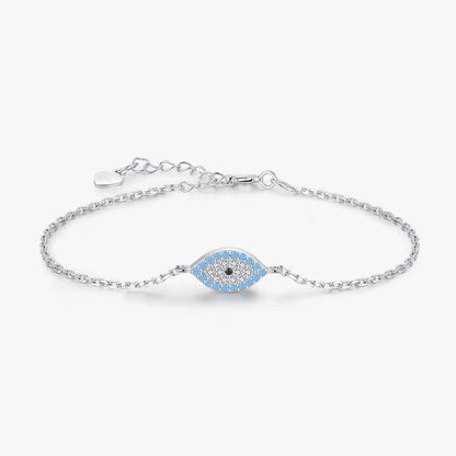 Blue Evil Eye Bracelet