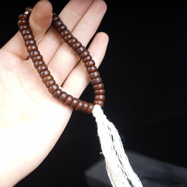 Bodhi Root Tiger Teeth Dzi Tibetan Beads Mala