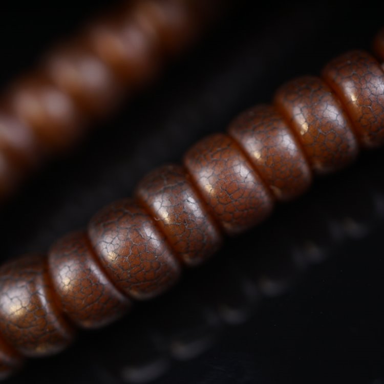 Bodhi Root Tiger Teeth Dzi Tibetan Beads Mala