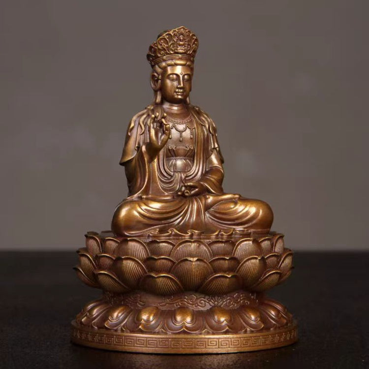 Bronze Guanyin Statue-Mantrapiece