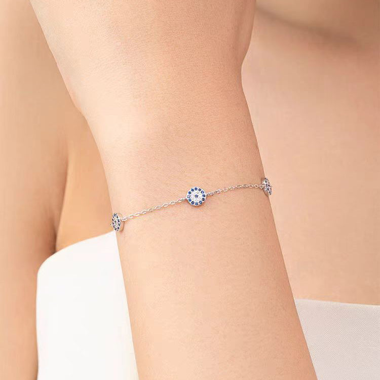 CZ Evil Eye Bracelet