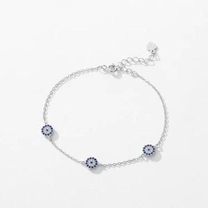 CZ Evil Eye Bracelet