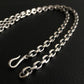 Cable Chain Necklace Hook and Eye Clasp 4mm