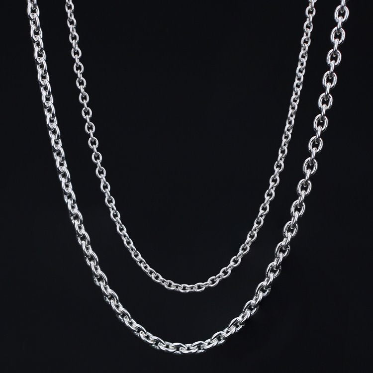 Cable Chain Necklace Lobster Clasp 2mm