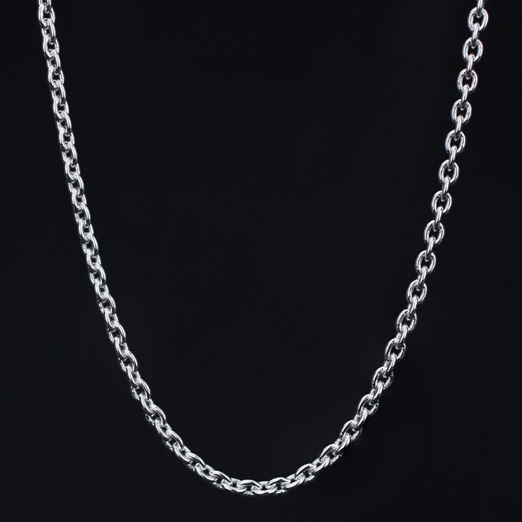 Cable Chain Necklace Lobster Clasp 3mm