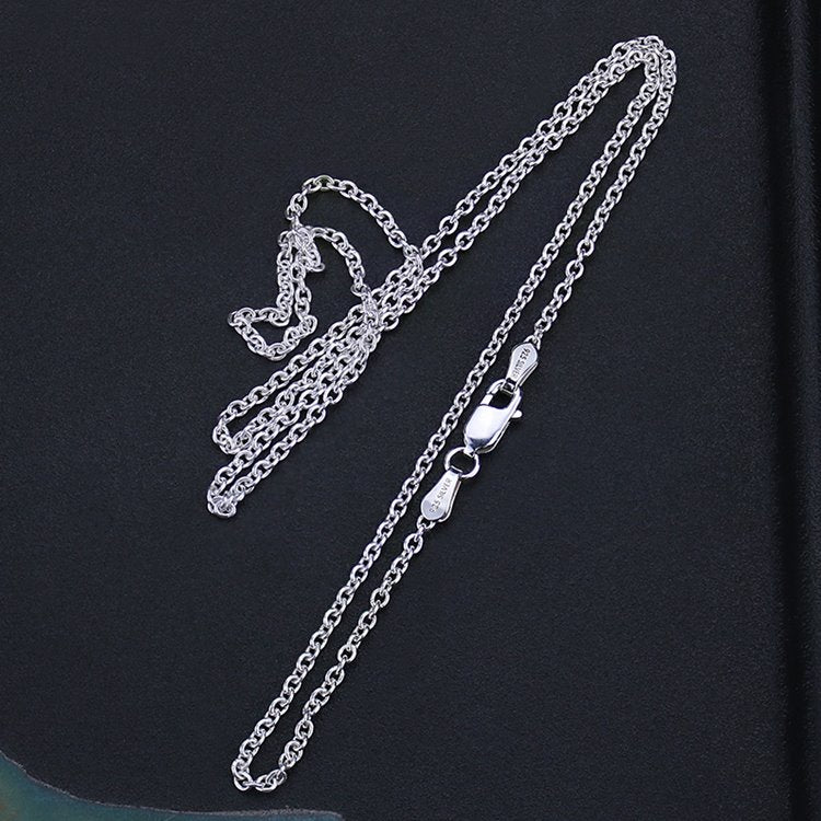 Cable Chain Necklace Lobster Clasp 3mm