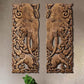 Wooden Elephant Wall Art