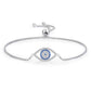 Cubic Zirconia Evil Eye Bracelet