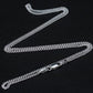 Curb Chain Necklace Lobster Clasp 2mm