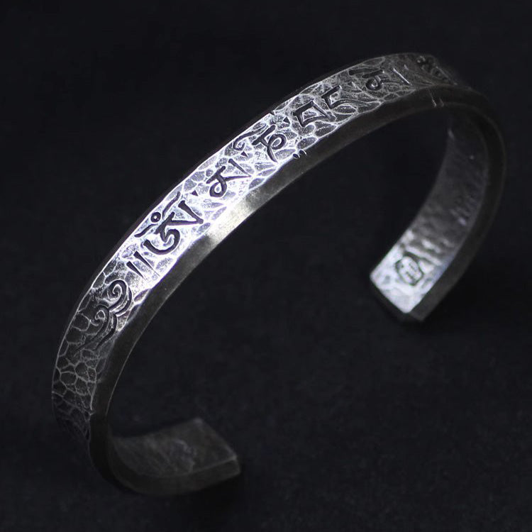 Custom Mani Mantra Buddha Bracelet for Men