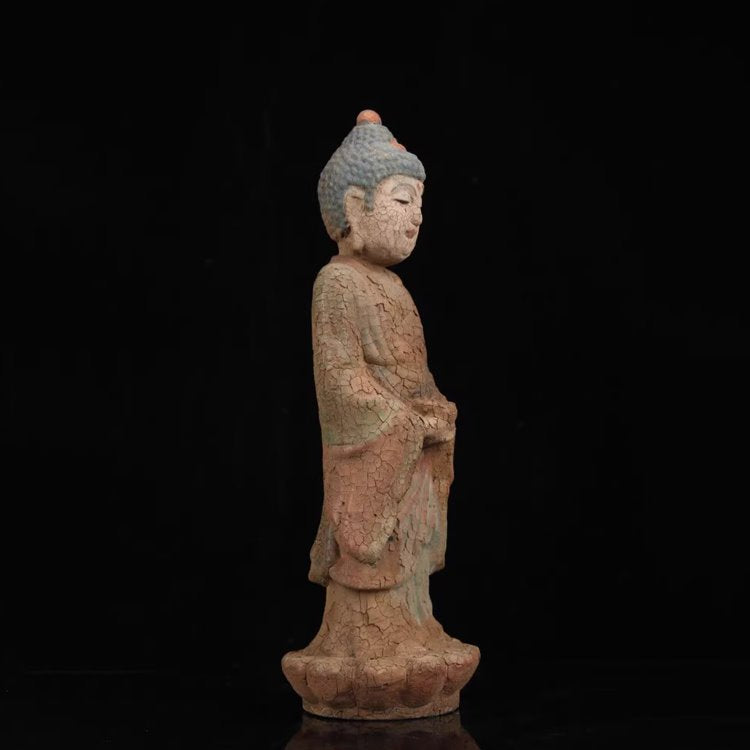 Distressed Healing Buddha Statue