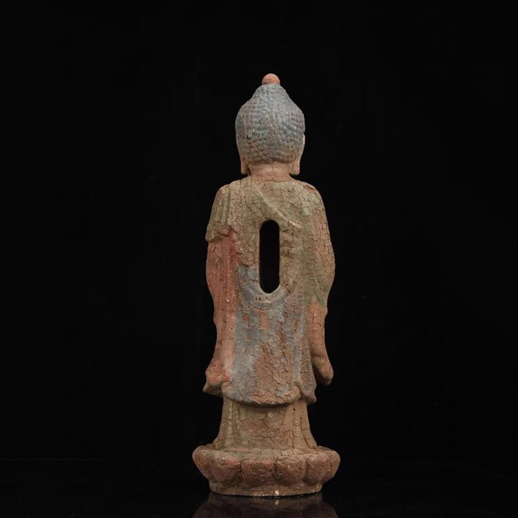 Distressed Healing Buddha Statue