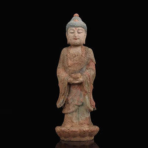 Distressed Healing Buddha Statue