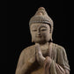 Distressed Meditating Buddha Statue