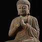 Distressed Meditating Buddha Statue