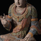 Distressed Wooden Buddha Statue