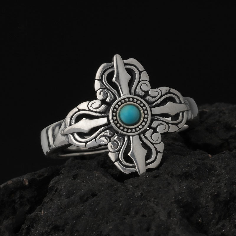 Double Vajra Ring-Mantrapiece