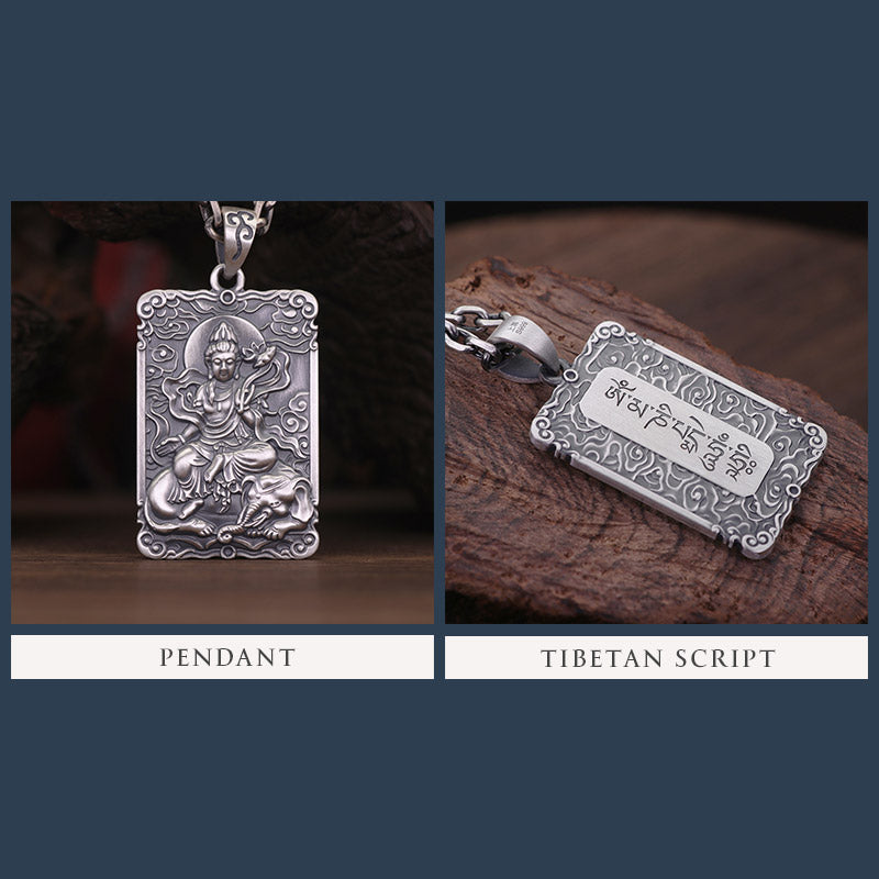 Framed Authentic Buddha Pendant