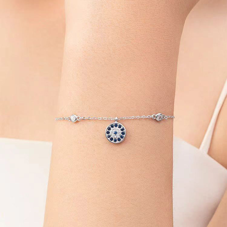 Evil Eye Cubic Zirconia Bracelet