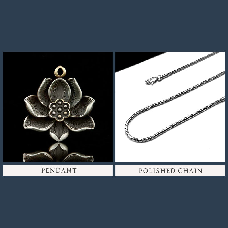 Lotus Flower Pendant