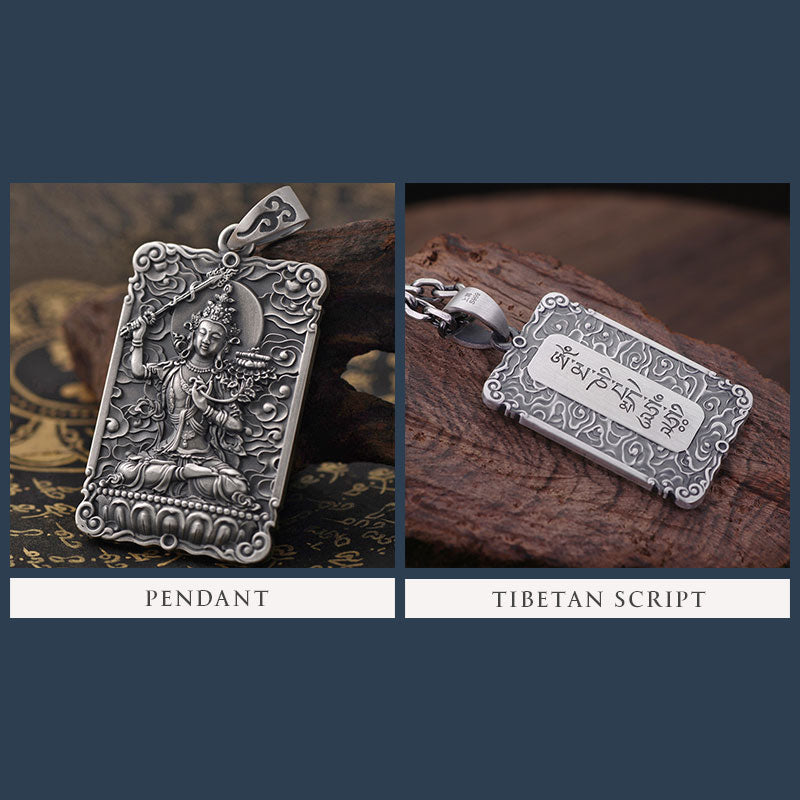 Framed Perfected Wisdom Manjushri Pendant