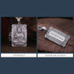 Framed Silver Buddha Pendant