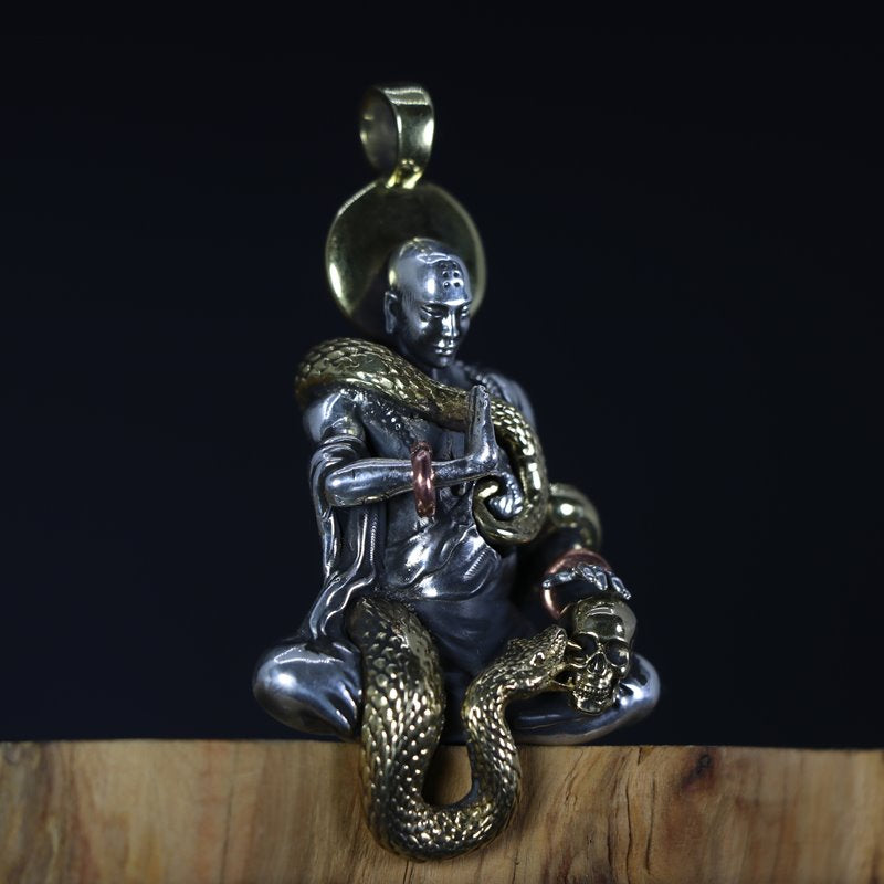 Fearless Shaolin Monk Pendant