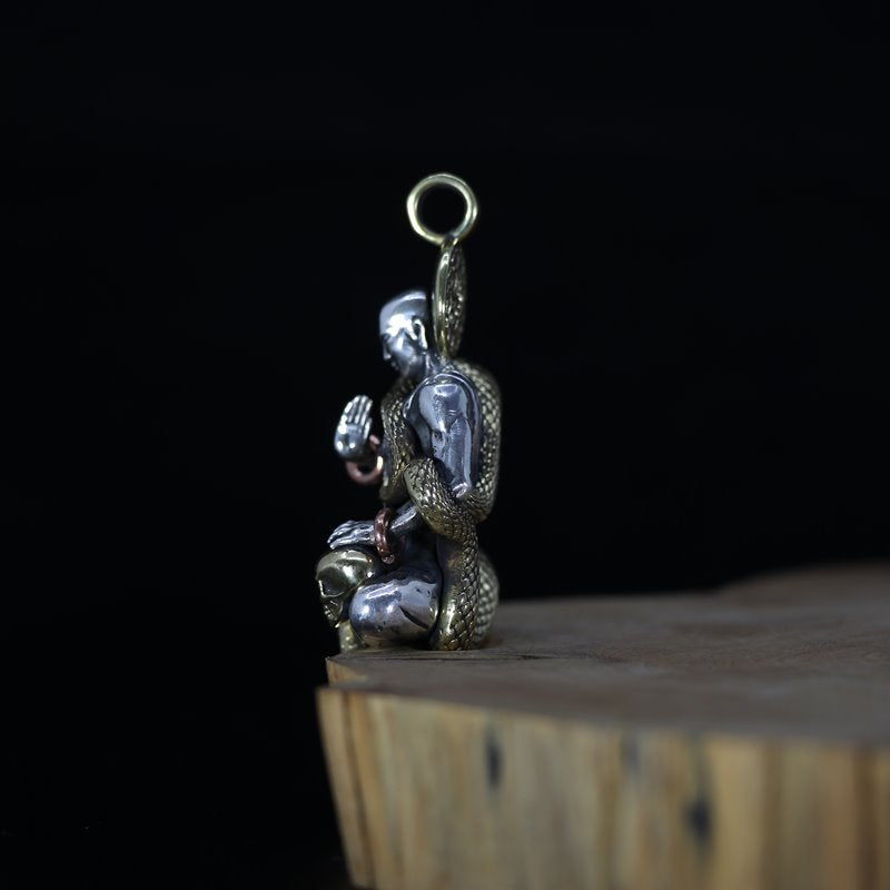 Fearless Shaolin Monk Pendant