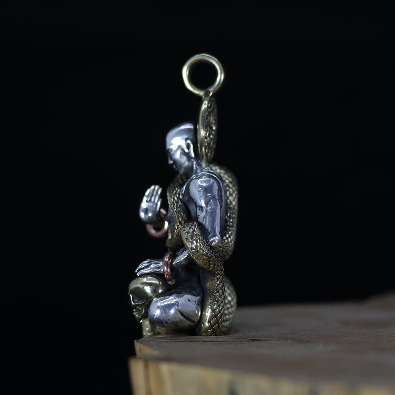 Fearless Shaolin Monk Pendant