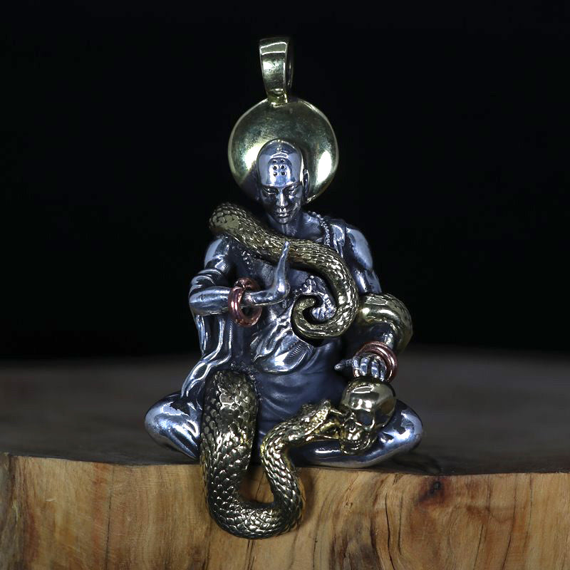 Fearless Shaolin Monk Pendant