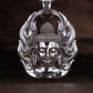 Flames of Awareness Real Buddha Pendant