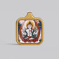 Square-Framed Four-Armed Kuan Yin Thangka Pendant