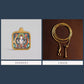 Square-Framed Four-Armed Kuan Yin Thangka Pendant