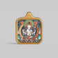 Square-Framed Four-Armed Kuan Yin Thangka Pendant