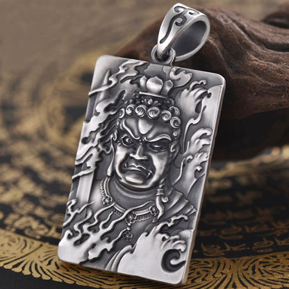 Framed Frightening Demons Acala Necklace